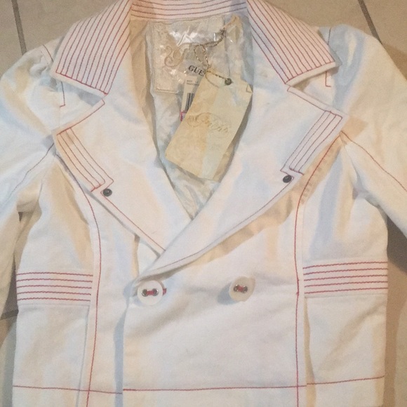 Guess brand cropped retro jacket - Picture 4 of 4